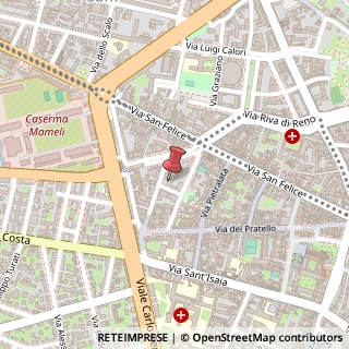 Mappa Via Santa Croce, 13, 40122 Bologna, Bologna (Emilia Romagna)