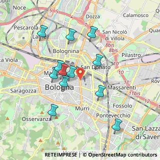 Mappa Viale Quirico Filopanti, 40126 Bologna BO, Italia (1.79917)
