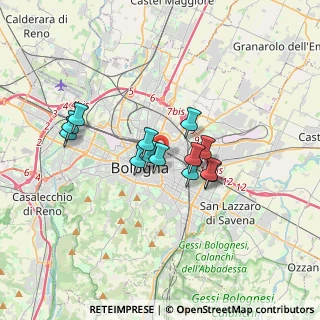Mappa Mura Anteo Zamboni, 40126 Bologna BO, Italia (2.58231)