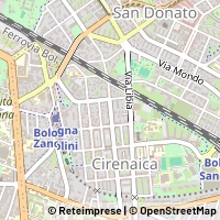 地図 Bologna