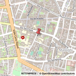 Mappa Via Frassinago, 4, 40123 Bologna, Bologna (Emilia Romagna)
