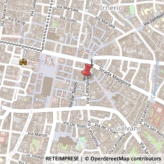 Mappa Via Castiglione, 5, 40124 Bologna, Bologna (Emilia Romagna)