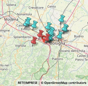 Mappa 40069 Zola Predosa BO, Italia (9.12938)