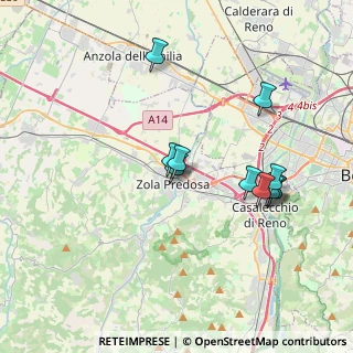 Mappa 40069 Zola Predosa BO, Italia (3.49)