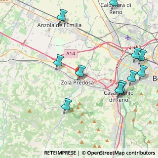 Mappa 40069 Zola Predosa BO, Italia (5.14)