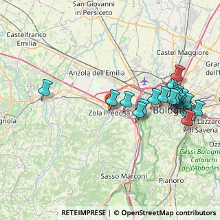 Mappa 40069 Zola Predosa BO, Italia (8.861)
