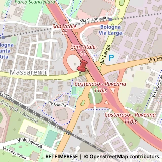 Mappa Via Giuseppe Massarenti, 223, 40138 Bologna, Bologna (Emilia Romagna)