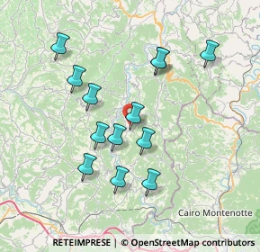Mappa 12077 Prunetto CN, Italia (6.95692)