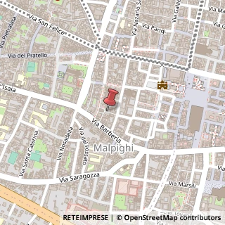 Mappa Via San Marcellino, 2, 40123 Bologna, Bologna (Emilia Romagna)