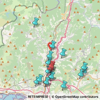 Mappa Via Val Sugana, 16164 Genova GE, Italia (4.9175)