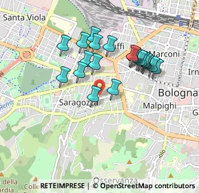 Mappa Via Filippo Turati, 40134 Bologna BO, Italia (0.791)