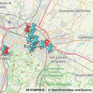 Mappa Via Tullio Golfarelli, 40138 Bologna BO, Italia (3.78667)
