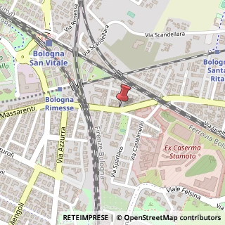 Mappa Via Giuseppe Massarenti, 354d, 40138 San Lazzaro di Savena, Bologna (Emilia Romagna)