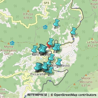 Mappa Via Busalletta, 16010 Sant'Olcese GE, Italia (0.78519)