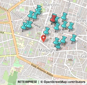 Mappa 40123 Bologna BO, Italia (0.4755)