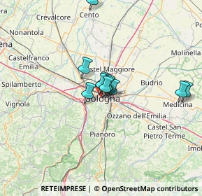 Mappa 40123 Bologna BO, Italia (8.91)