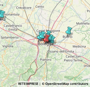 Mappa 40123 Bologna BO, Italia (18.76133)