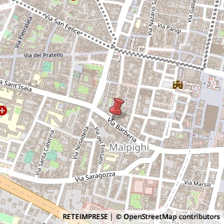Mappa Via Barberia,  24, 40123 Bologna, Bologna (Emilia Romagna)
