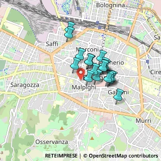 Mappa 40123 Bologna BO, Italia (0.6115)