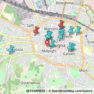 Mappa 40123 Bologna BO, Italia (0.82857)
