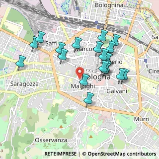 Mappa 40123 Bologna BO, Italia (0.9225)