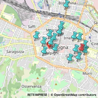 Mappa 40123 Bologna BO, Italia (0.90895)
