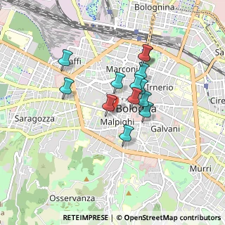 Mappa 40123 Bologna BO, Italia (0.68077)