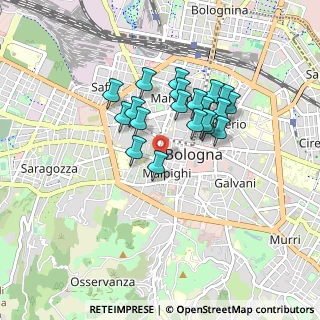Mappa 40123 Bologna BO, Italia (0.7075)