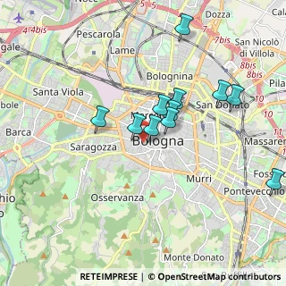 Mappa Palazzo Belloni, 40123 Bologna BO, Italia (1.65727)