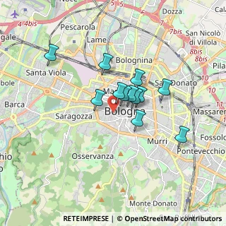 Mappa 40123 Bologna BO, Italia (1.27417)