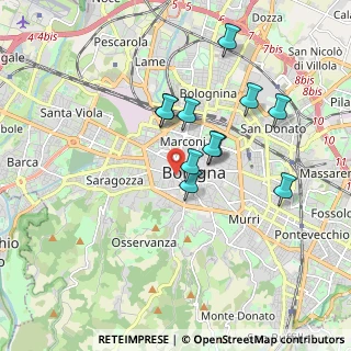 Mappa 40123 Bologna BO, Italia (1.54273)
