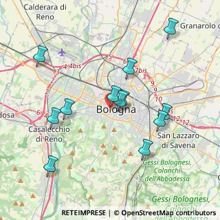 Mappa 40123 Bologna BO, Italia (3.93417)