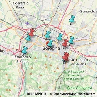 Mappa 40123 Bologna BO, Italia (3.32583)