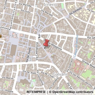 Mappa Via Santo Stefano,  9, 40125 Bologna, Bologna (Emilia Romagna)