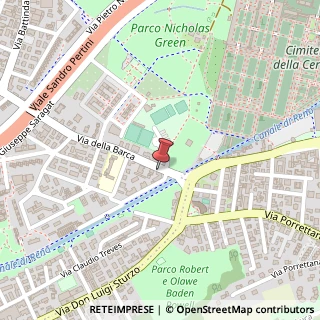 Mappa Via della Barca, 2B, 40133 Casalecchio di Reno, Bologna (Emilia Romagna)