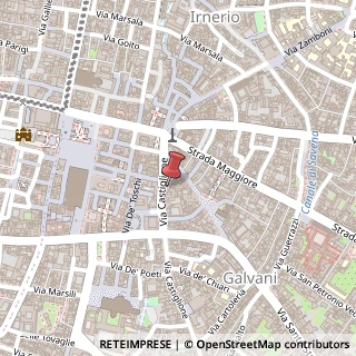 Mappa Via Castiglione, 4, 40124 Bologna, Bologna (Emilia Romagna)