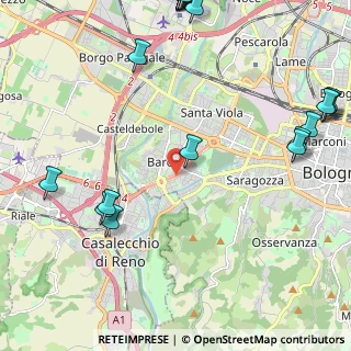 Mappa Via Giuseppe Saragat, 40133 Bologna BO, Italia (3.3065)