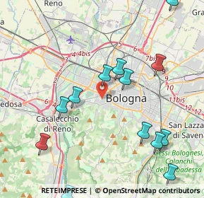 Mappa , 40134 Bologna BO, Italia (5.17786)