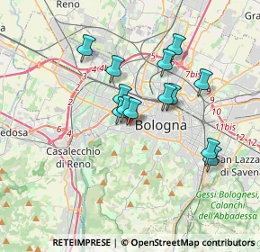 Mappa , 40134 Bologna BO, Italia (2.92923)