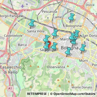 Mappa , 40134 Bologna BO, Italia (1.74455)
