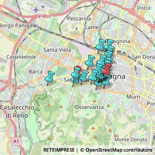 Mappa , 40134 Bologna BO, Italia (1.2785)