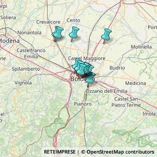 Mappa , 40134 Bologna BO, Italia (7.27308)