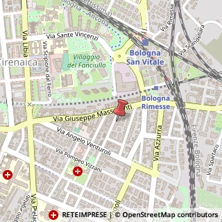 Mappa Via Antonio Bondi, 61/4, 40138 Bologna, Bologna (Emilia Romagna)