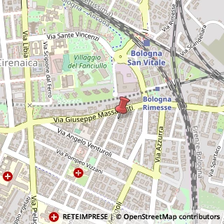 Mappa Via Antonio Bondi, 61, 40138 Bologna, Bologna (Emilia Romagna)