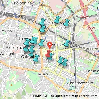 Mappa Ospedale Sant'Orsola, 40138 Bologna BO, Italia (0.875)