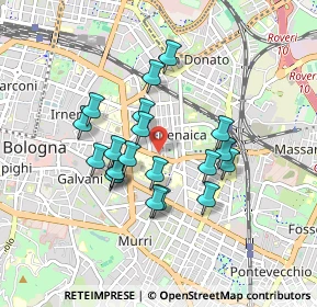 Mappa Ospedale Sant'Orsola, 40138 Bologna BO, Italia (0.734)