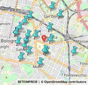 Mappa Ospedale Sant'Orsola, 40138 Bologna BO, Italia (1.006)