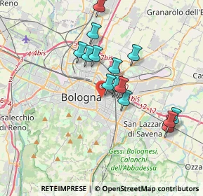 Mappa Ospedale Sant'Orsola, 40138 Bologna BO, Italia (3.25643)