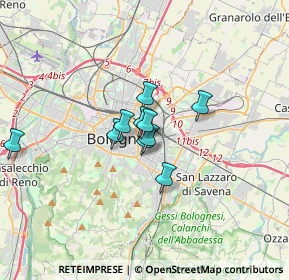 Mappa Ospedale Sant'Orsola, 40138 Bologna BO, Italia (2.74636)