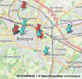 Mappa Ospedale Sant'Orsola, 40138 Bologna BO, Italia (2.1525)